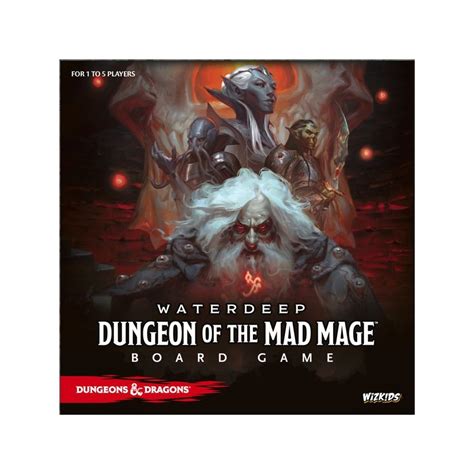 DnD Waterdeep: Dungeon of the Mad Mage Adventure System Board Game ...