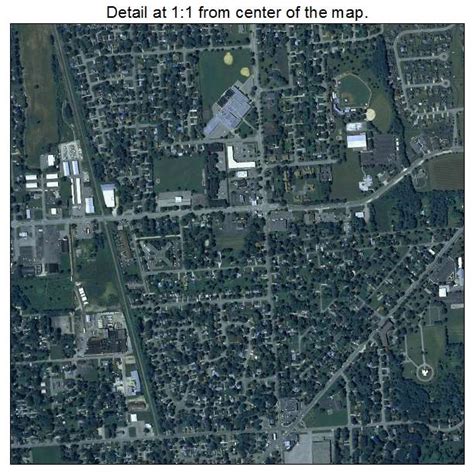 Aerial Photography Map of Beloit, WI Wisconsin