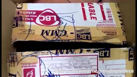 LBC Express Package delivery. The box of doom - YouTube