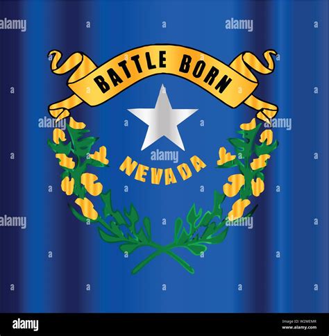 Nevada state flag Stock Vector Images - Alamy