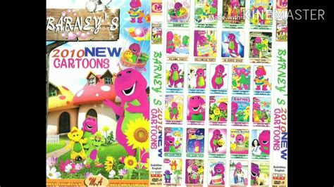 Barney's 2010 new cartoons DVD menu with music - YouTube