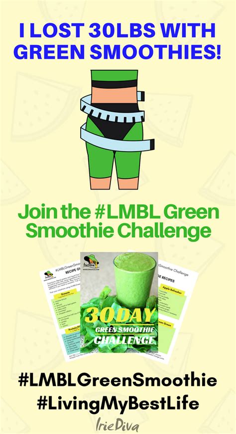 Join the 30 Day Living My Best Life Green Smoothie Challenge