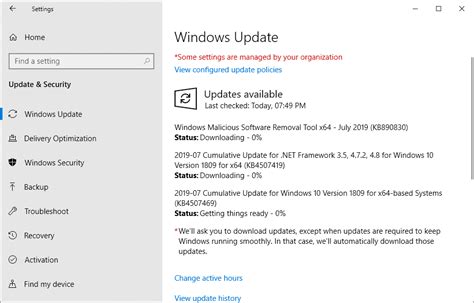 Microsoft Windows Security Updates July 2019 overview - Security ...