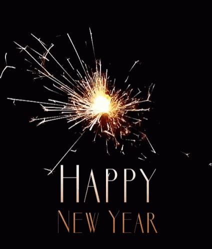 Happy New Year Sparkler GIF - Happy New Year Sparkler Fireworks ...