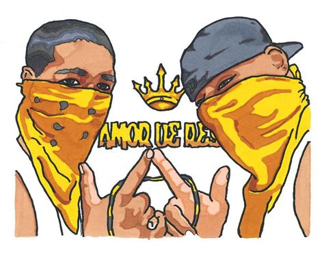 Pin on ALKQN | Latin kings gang, King picture, King drawing