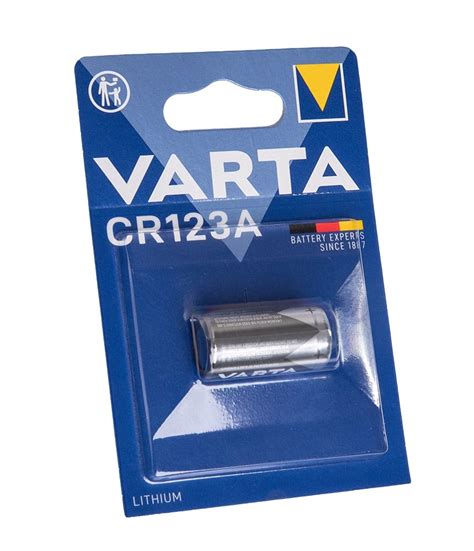 Varta Lithium CR123A Battery - Varusteleka