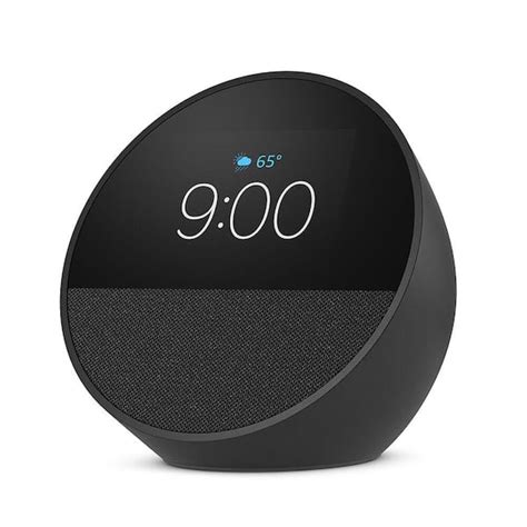 Amazon Echo Spot (2024 Release) Smart Alarm Clock with Vibrant Sound ...