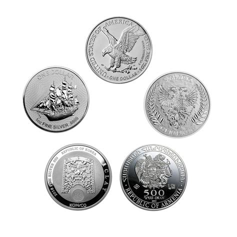 1 oz Silver Coin (Random Mint & Design) | Investor Crate® – IC INC