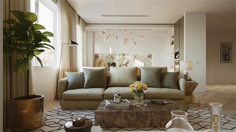 New York Apartment interior on Behance