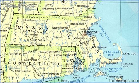 Massachusetts Coastal Towns Map - Atlanta Georgia Map