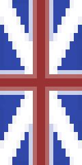 Great Britain Flag Minecraft Banner