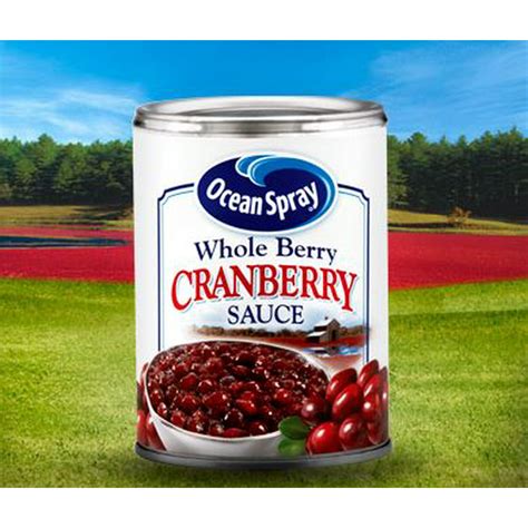 Ocean Spray Whole Berry Cranberry Sauce, 14 Oz - Walmart.com - Walmart.com