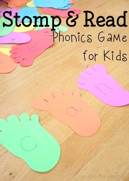 Fun with Phonics - Stomp It Out Reading Game | Phonics games for kids, Teaching phonics, Phonics ...