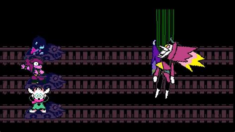 Deltarune - Spamton NEO Boss Fight (Pacifist/Fighting ending ...