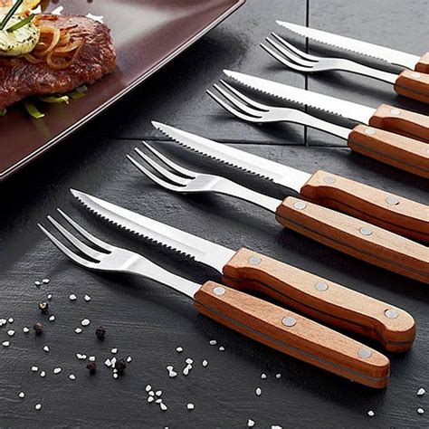 Steak Knife & Fork Set 8-Piece - Mökkimies.com