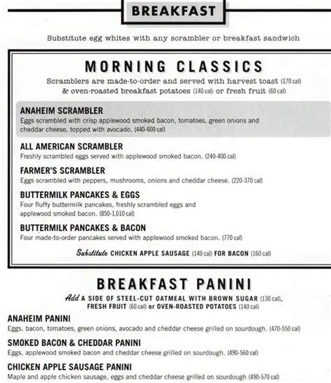 Corner Bakery Menu, Menu for Corner Bakery, SOMA, San Francisco - Urbanspoon/Zomato