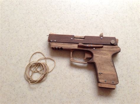 Wooden Rubber Band Gun : 7 Steps (with Pictures) - Instructables