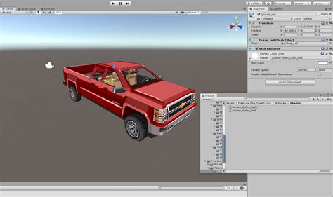 3D model Pickup Chevrolet Silverado VR / AR / low-poly | CGTrader