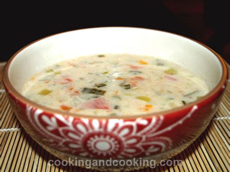 Scallion Potato Soup | Vegetable Soup Recipe | Cooking and Cooking