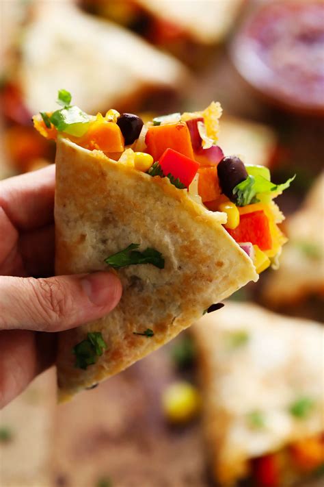 Easy Veggie Quesadillas Recipe | Gimme Some Oven