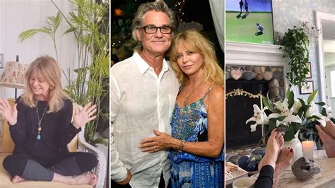 Goldie Hawn & Kurt Russell's seriously stylish LA love nest - tour | HELLO!