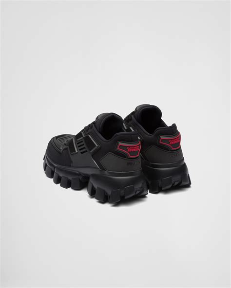 Black Prada Cloudbust Thunder sneakers | Prada