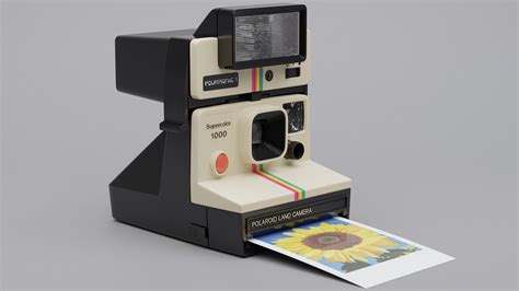 3D Polaroid Land Camera 1000 - TurboSquid 1981654