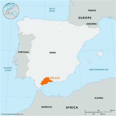 Where Is Malaga In Spain Map - Misti Teodora