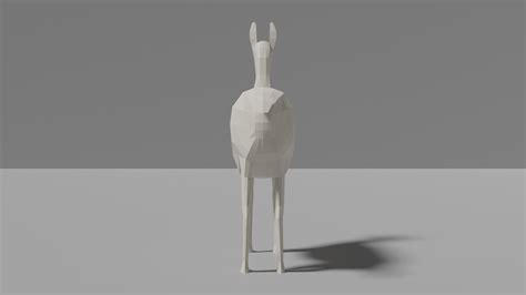 3D Low-poly Lama Model - TurboSquid 1807351