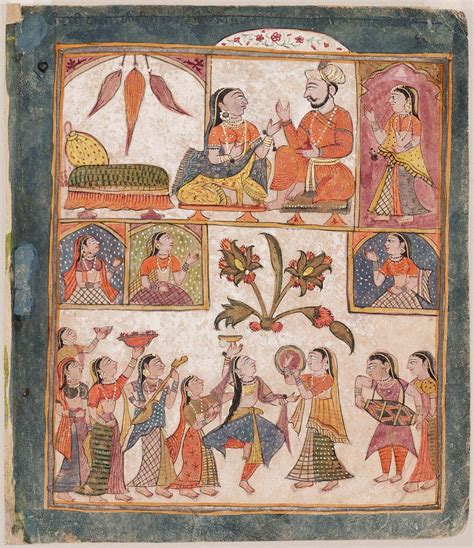 Bhagavata Purana: A Ruler Entertained, about 1600–50 probably Surat, Gujarat, India | India ...