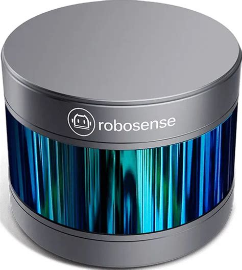 3D lidar sensor RS LiDAR 16 RoboSense 16 beam miniature LiDAR ...