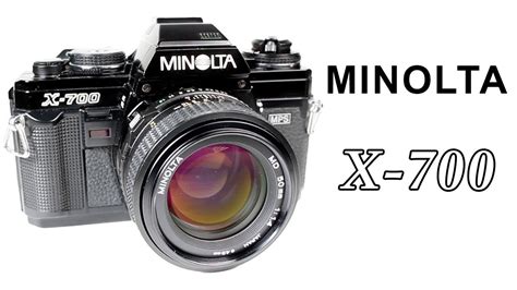 How to Use Minolta X-700 Film Camera (Beginners Quick Guide) - YouTube