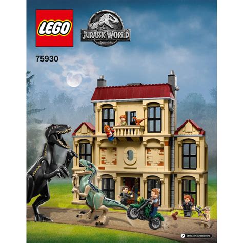 LEGO Indoraptor Rampage at Lockwood Estate Set 75930 Instructions ...