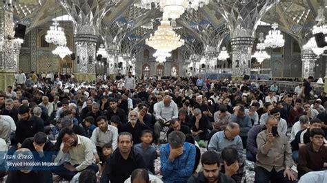 Photo: Mourning ceremony for Imam Jafar Sadiq (AS) at Imam Reza Holy Shrine