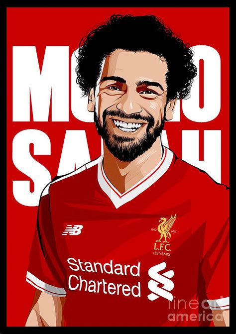 Mo Salah Digital Art by Mohamed Salah