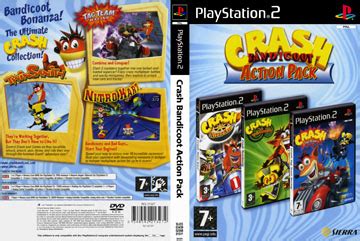 Crash Bandicoot Action Pack (PS2) - The Cover Project