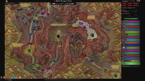 Routes 10.2 Mythic+ WoW dungeons | RaidLine