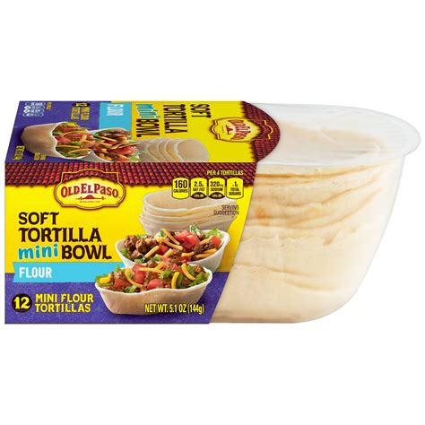 Old El Paso Mini Soft Taco Boats Shells, 12 Ct, 5.1 oz - Walmart.com