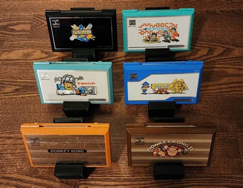 Nintendo - Game & Watch Collection with stands - Spelcomputer (6 ...