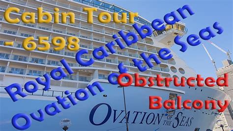 Ovation Of The Seas Obstructed Balcony - Cruise Gallery