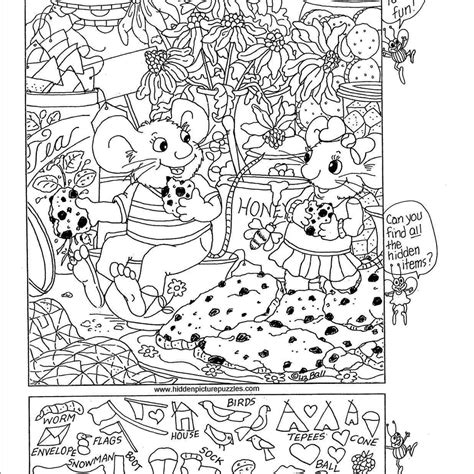 Free Printable Hidden Picture Puzzles For Adults - Free Printable