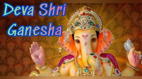 Deva Shree Ganesha || Lyrics in English || Agneepath Ganesha Song - YouTube