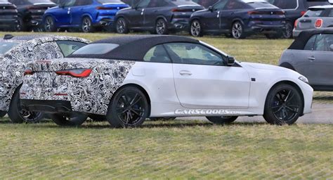 See The 2021 BMW 4-Series Convertible With Almost No Camouflage | Carscoops