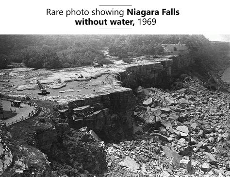 Niagara Falls Drained: The Famous Natural Wonder Gets Dewatered