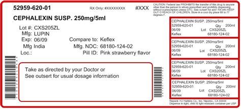 NDC 52959-620 Cephalexin