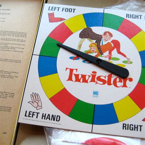 Original 1960s Twister Game. Great Vintage Shape. Played at most 6 ...