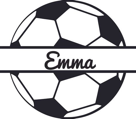 Soccerball Soccer Team Sports Customized Wall Decal - Custom Vinyl Wall ...