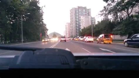 Pyongyang Traffic - 26 September 2015 - North Korea - YouTube