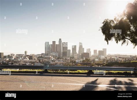 Sunny cityscape, Los Angeles, California, USA Stock Photo - Alamy