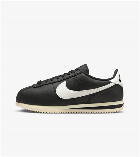 Nike Women's Cortez 'Black and Sail' (FB6877-001) release date. Nike ...